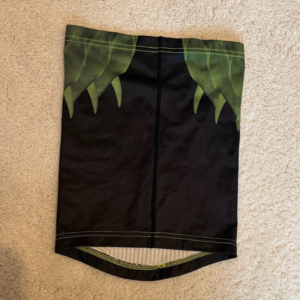 Under Armour Black and Neon Green Graphic Neck Tube